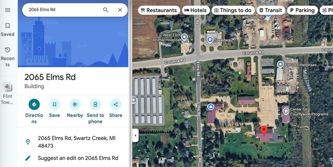 Plus de détails pour 2029 S Elms Rd, Swartz Creek, MI - Bureau, Industriel à louer