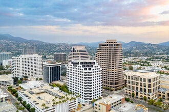 505 N Brand Blvd, Glendale, CA - AERIAL map view