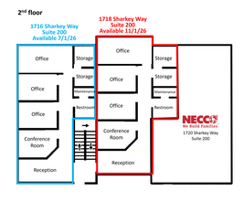 1716-1720 Sharkey Way, Lexington, KY for lease Floor Plan- Image 1 of 1