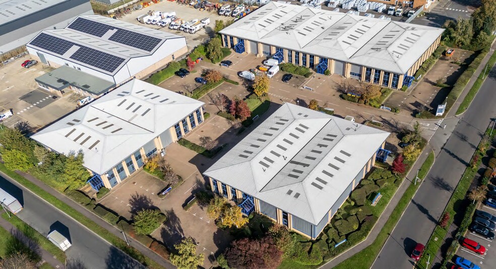 Caxton Rd, Bedford for lease - Aerial - Image 2 of 2