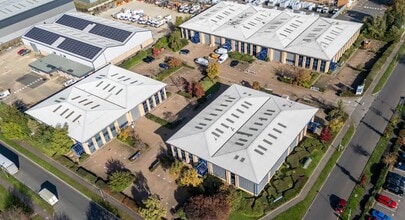 Caxton Rd, Bedford, BDF - AÉRIEN  Vue de la carte