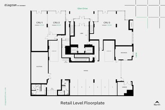 2992 Glen Dr, Coquitlam, BC à louer Plan d’étage- Image 1 de 1