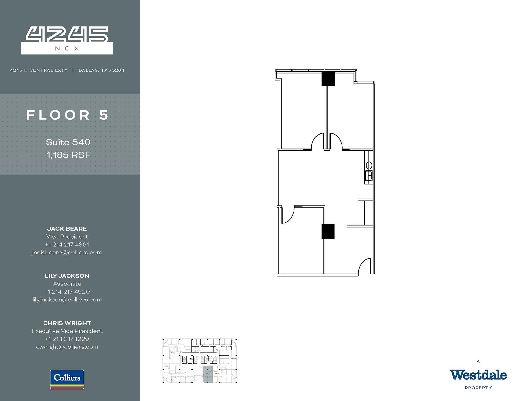 4245 N Central Expy, Dallas, TX for lease Floor Plan- Image 1 of 1