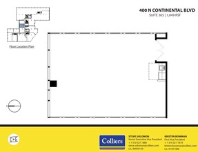 300 Continental Blvd, El Segundo, CA for lease Floor Plan- Image 1 of 1