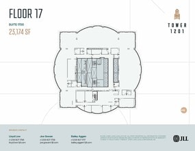 1201 3rd Ave, Seattle, WA à louer Plan d’étage- Image 1 de 1