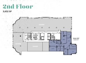 11 N Washington St, Rockville, MD à louer Plan d’étage- Image 1 de 1
