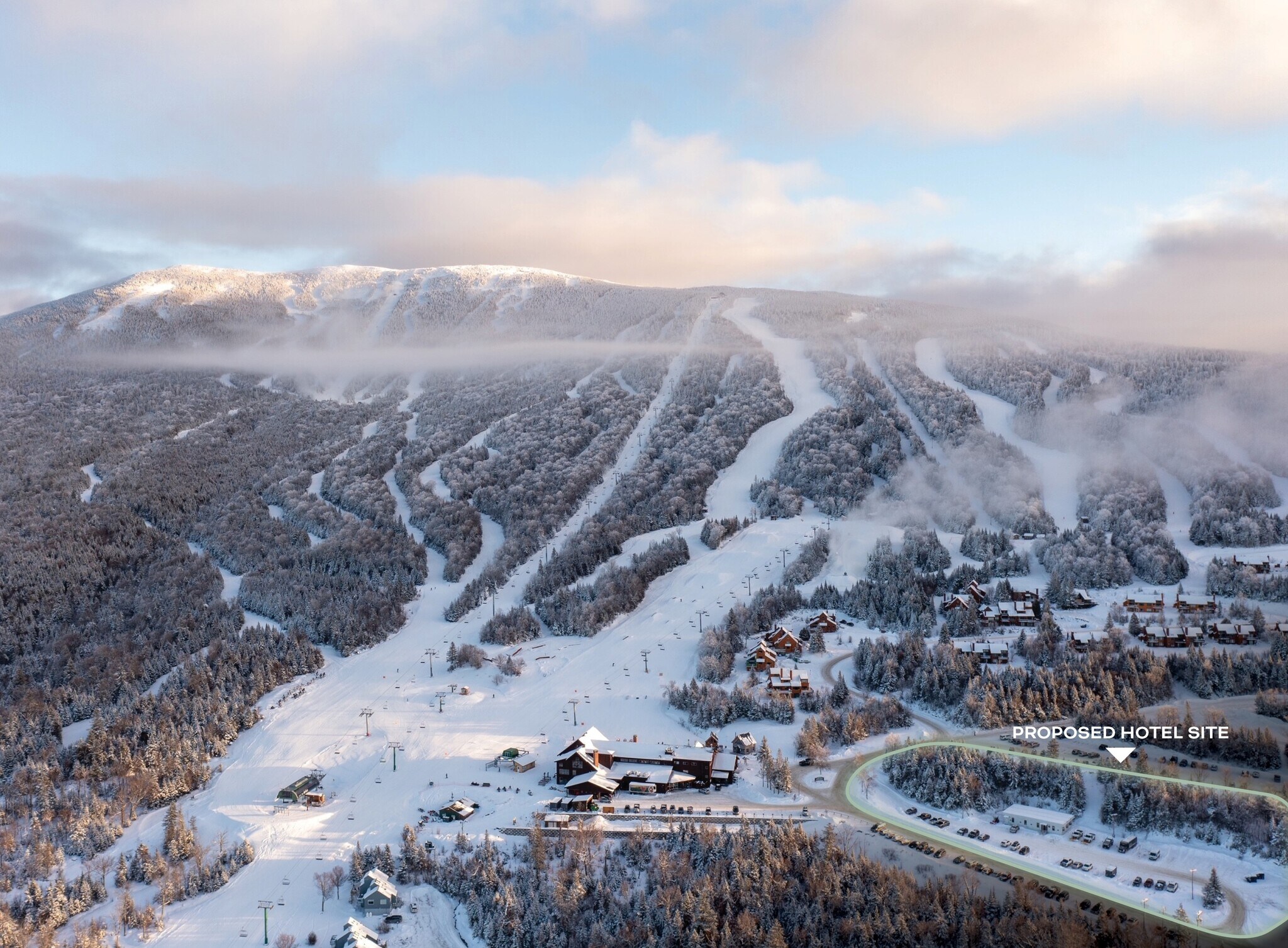 976 Saddleback Rd, Sandy River Plt, ME à vendre Aérien- Image 1 de 2