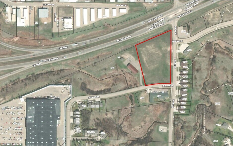 6th Street SE, Minot, ND à vendre - Aérien - Image 1 de 4