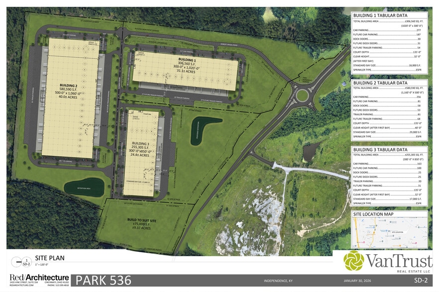 10409 Robert Spegal Rd, Independence, KY for lease - Site Plan - Image 2 of 4