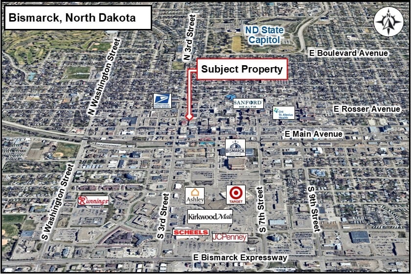 301 E Thayer Ave, Bismarck, ND for lease - Building Photo - Image 3 of 4