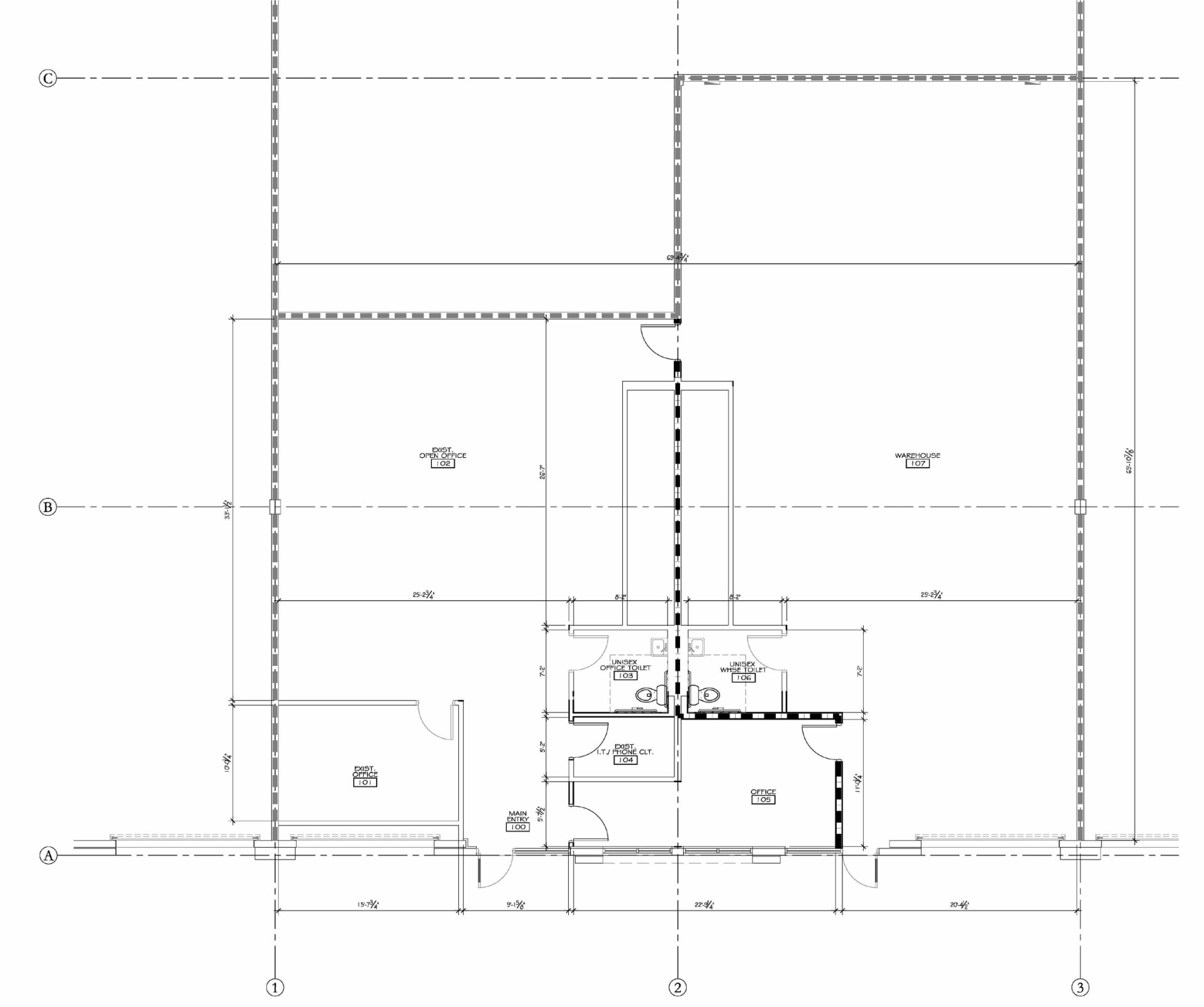 1700-1778 N Commerce Pky, Weston, FL à louer Plan d’étage- Image 1 de 1