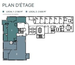 1200 Boul De Maisonneuve O, Montréal, QC for lease Floor Plan- Image 1 of 1