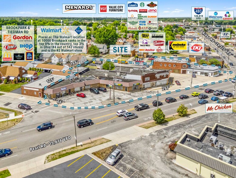 5444-5466 Pearl Rd, Parma, OH à louer - Photo du bâtiment - Image 2 de 5