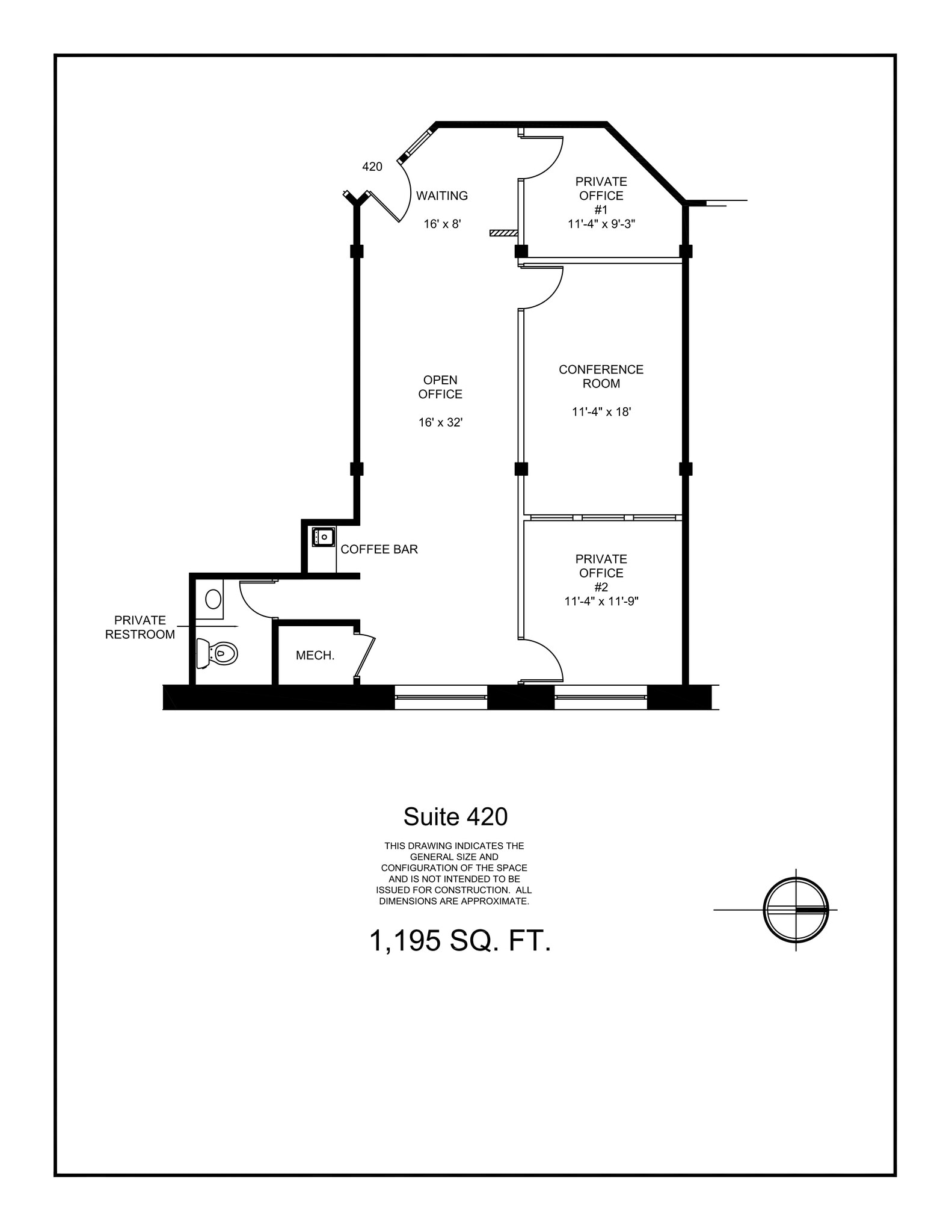 222 W Ontario St, Chicago, IL à louer Plan de site- Image 1 de 7