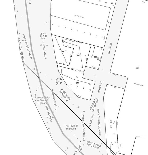 695 Water St, Denver, CO à vendre - Plan cadastral - Image 3 de 3