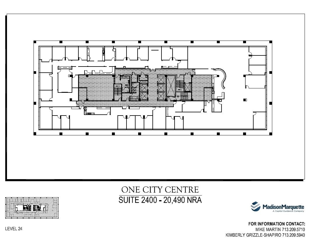 1021 Main St, Houston, TX for lease Floor Plan- Image 1 of 1