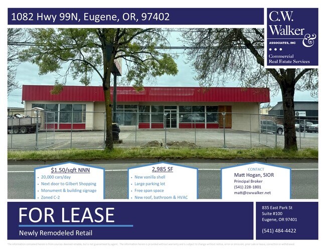 More details for 1082 Or-99 Hwy, Eugene, OR - Retail for Lease