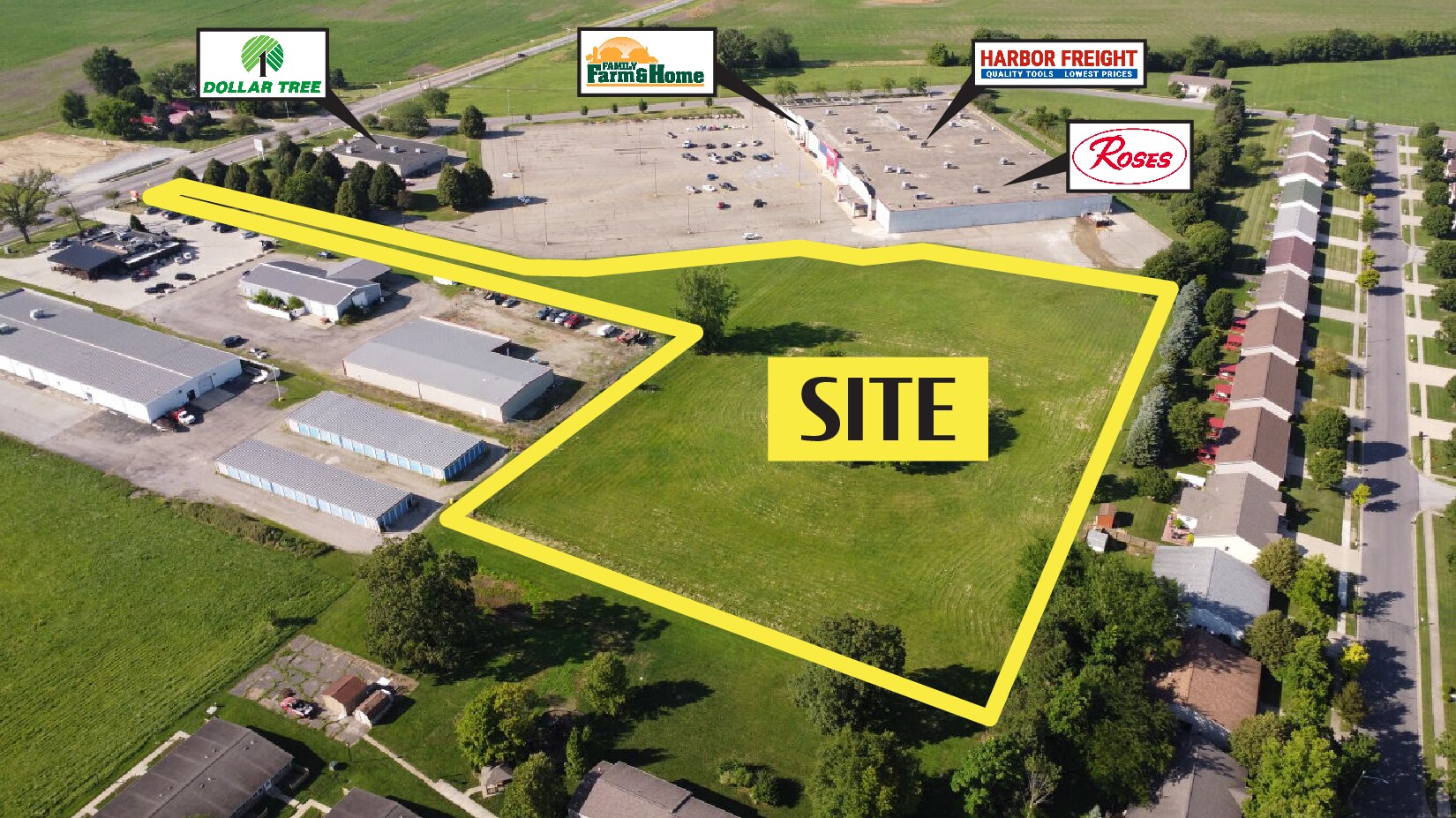 2100 Columbus Ave, Washington Court House, OH à vendre Aérien- Image 1 de 6