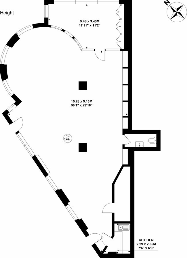 Imperial Rd, Londres, LND SW6 2EP - Unité 1 -  - Plan d’étage - Image 1 of 7