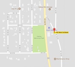 1387 W 1st St, Halsey, OR - AÉRIEN  Vue de la carte