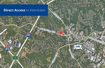 8300 Moores Chapel Rd, Charlotte, NC - Aérien  Vue de la carte