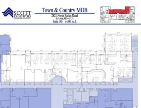 2821 N Ballas Rd, Town and Country, MO for lease Interior Photo- Image 1 of 1