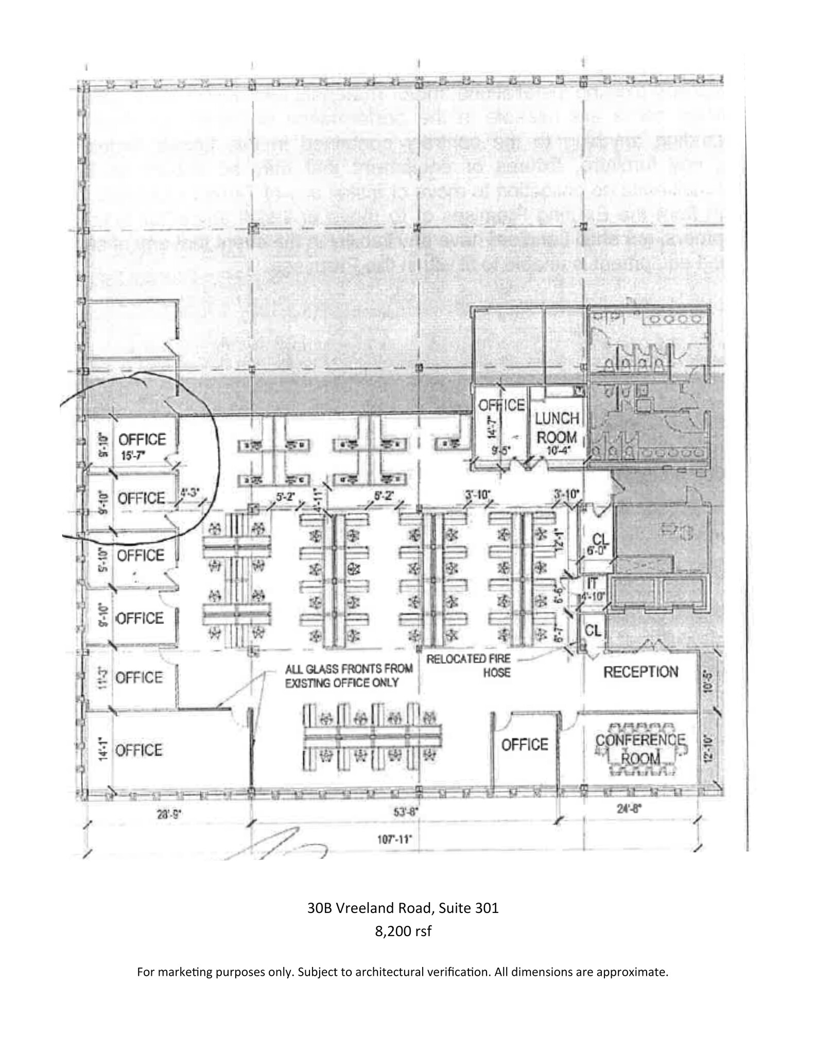 30 Vreeland Rd, Florham Park, NJ for lease Site Plan- Image 1 of 1