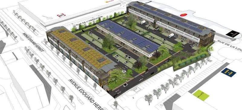 Commerce de détail dans Fresnes à louer - Photo du bâtiment - Image 3 de 6