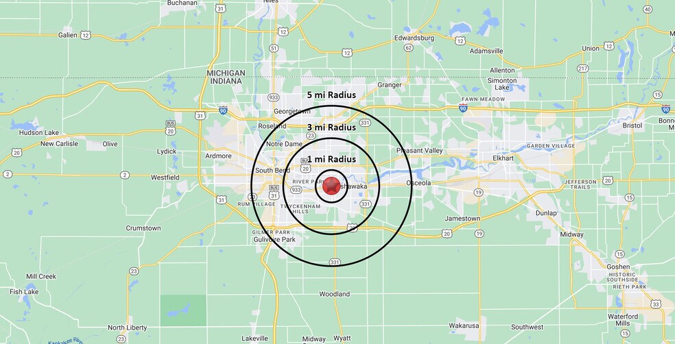 102 Lincolnway E, Mishawaka, IN à louer - Photo du bâtiment - Image 2 de 15