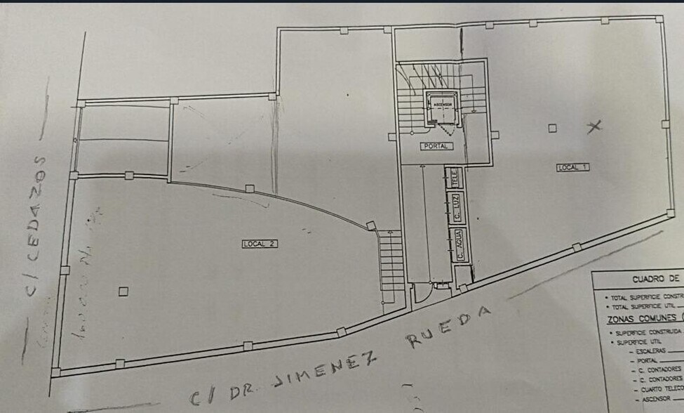 Calle Doctor Jiménez Rueda, 1, Atarfe, Granada à vendre - Plan de site - Image 2 de 5