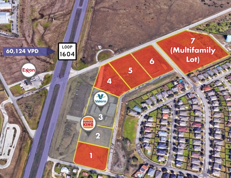 1604 E Loop & Lower Seguin Rd, Converse, TX à vendre - Photo du bâtiment - Image 3 de 15