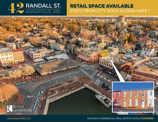 Plus de détails pour 42-48 Randall St, Annapolis, MD - Commerce de détail à louer