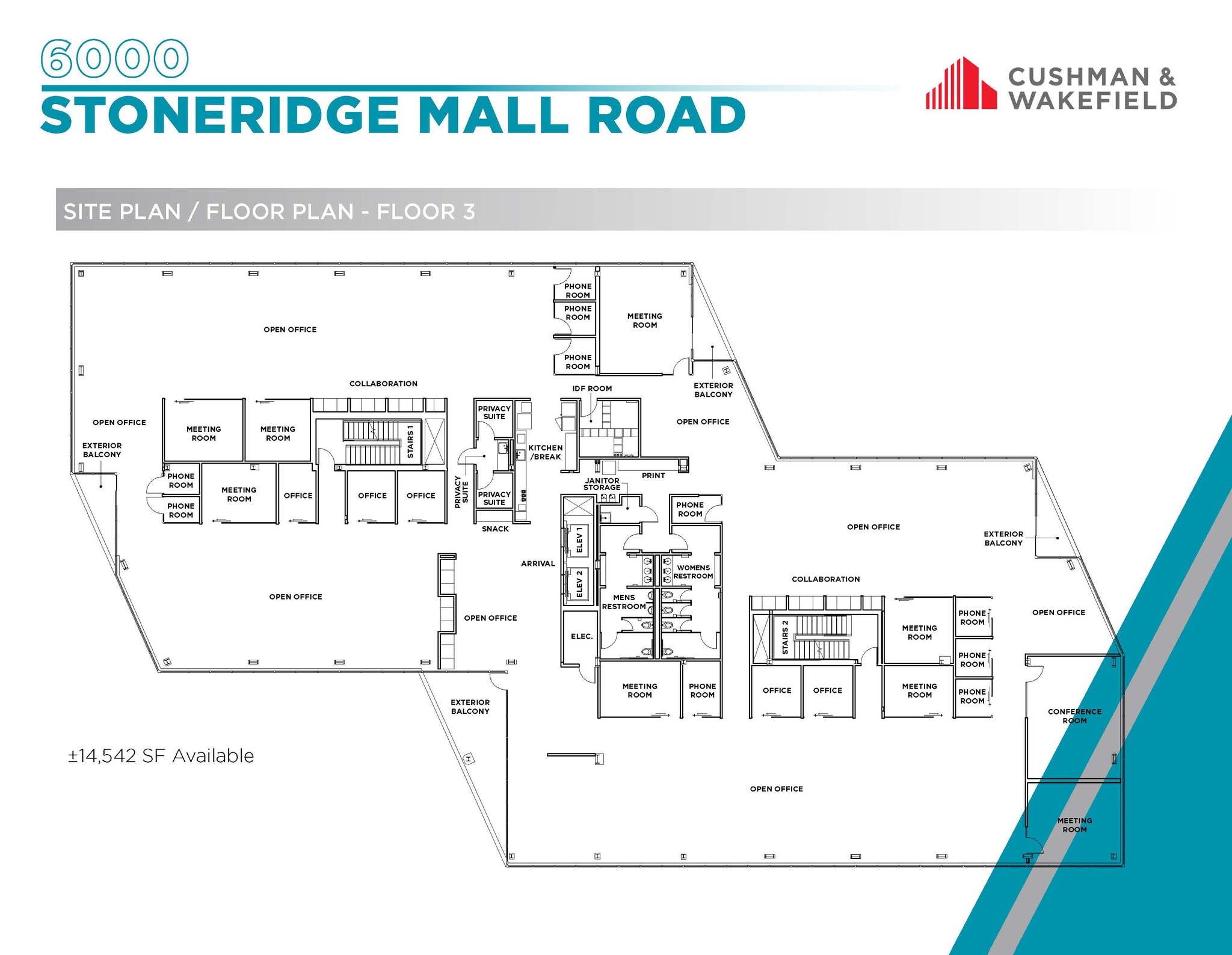 6000 Stoneridge Mall Rd, Pleasanton, CA for lease Interior Photo- Image 1 of 1