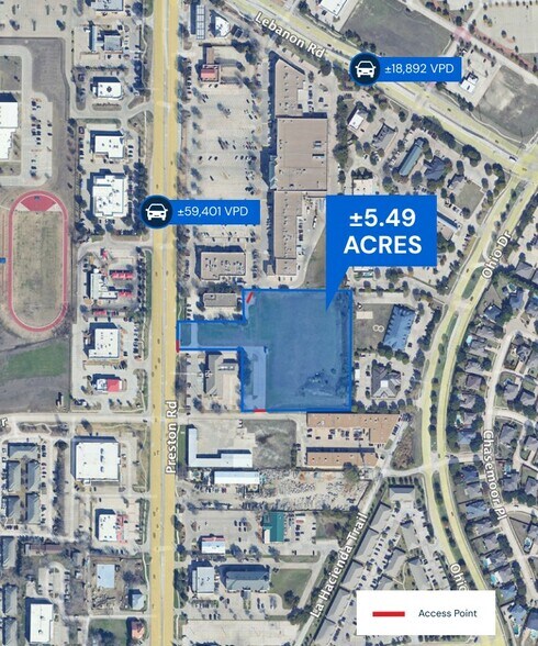 4600 Preston Rd, Frisco, TX à vendre - Photo du bâtiment - Image 2 de 3