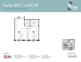 625 Marquette Ave, Minneapolis, MN à louer Plan d’étage- Image 1 de 1