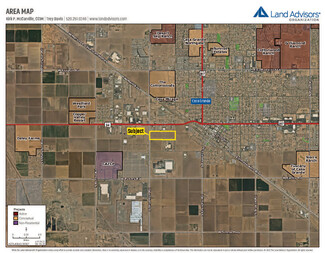 Plus de détails pour SE Florence Blvd & Thornton Rd, Casa Grande, AZ - Terrain à vendre