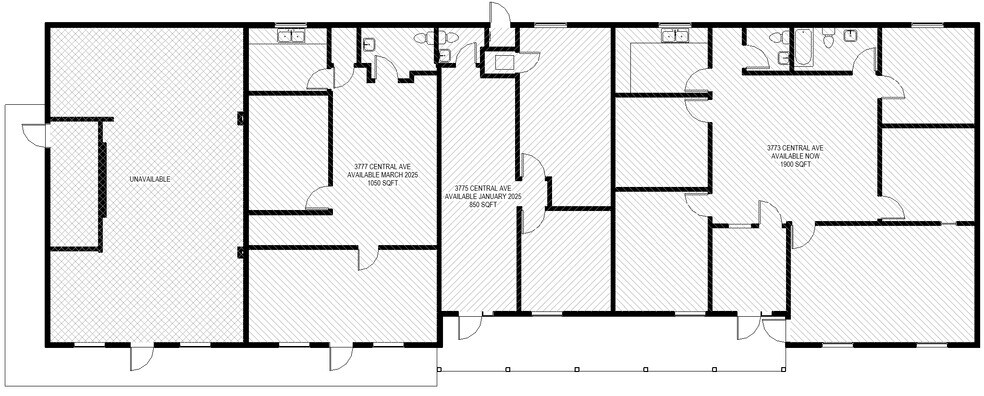 3775 Central Ave, Saint Petersburg, FL à louer - Plan d’étage - Image 3 de 21