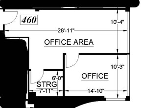 14895 E 14th St, San Leandro, CA à louer Plan d’étage- Image 1 de 9