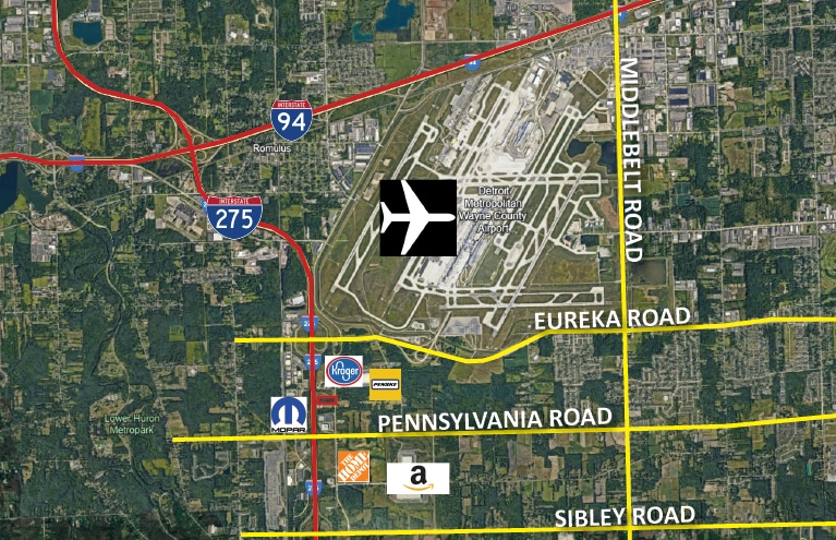 Wahrman Rd, Romulus, MI for sale - Building Photo - Image 2 of 2