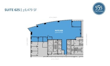 555 12th St, Oakland, CA for lease Floor Plan- Image 1 of 1