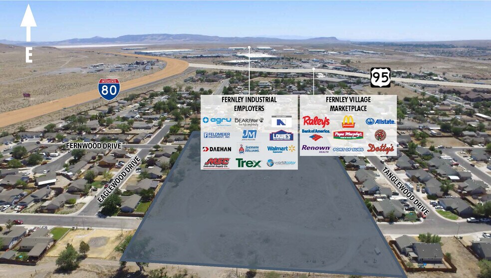 0 Fernwood -1, Fernley, NV for sale - Aerial - Image 2 of 6