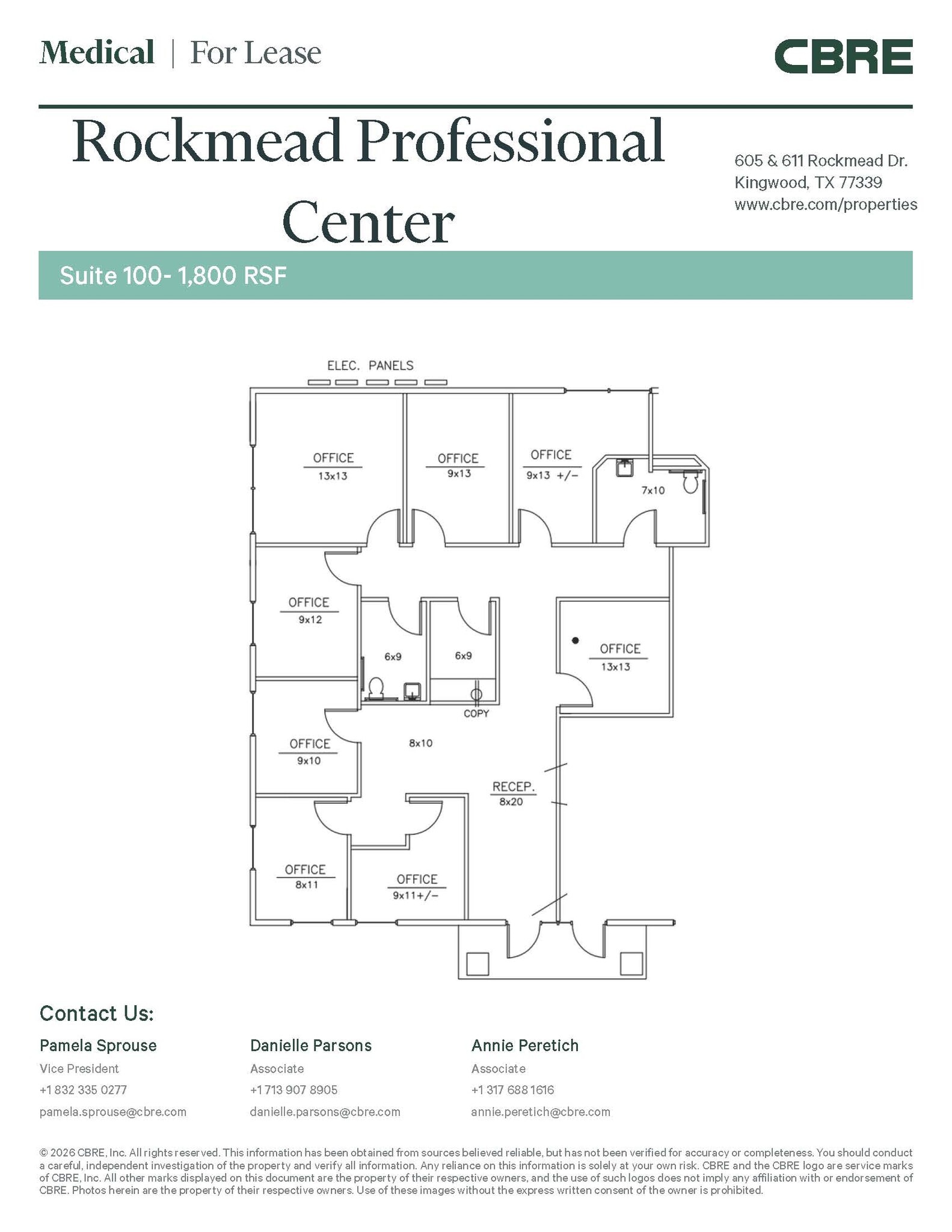 605-611 Rockmead Dr, Kingwood, TX à louer Photo intérieure- Image 1 de 1