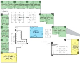 7676 Hazard Center Dr, San Diego, CA à louer Plan d’étage- Image 2 de 3