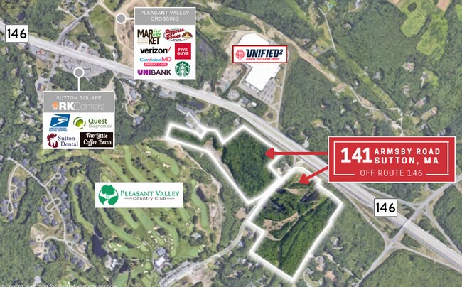 Plus de détails pour 141 Armsby Rd, Sutton, MA - Terrain à vendre
