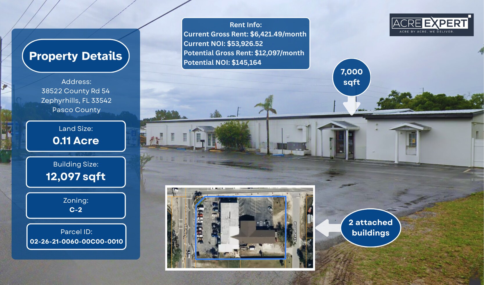 38522 County Road 54, Zephyrhills, FL à vendre Photo du bâtiment- Image 1 de 1