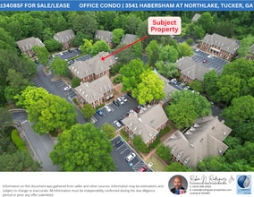 3541 Habersham At Northlake, Tucker, GA - AERIAL  map view