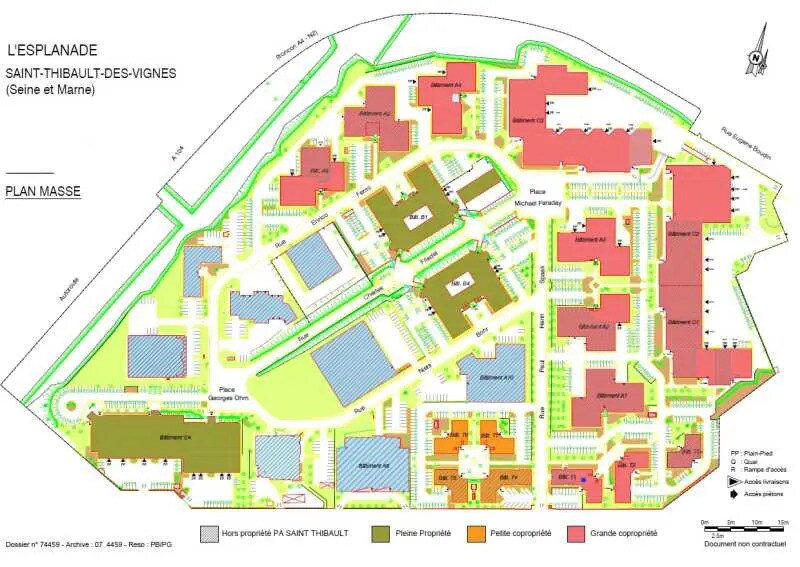 Flex in Saint-Thibault-des-Vignes for lease Site Plan- Image 1 of 2
