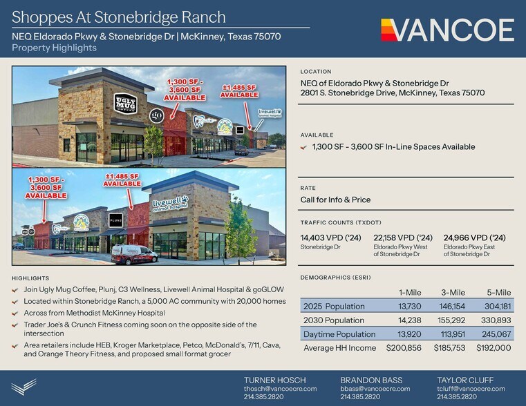 2801 S Stonebridge Dr, McKinney, TX à louer - Photo du bâtiment - Image 2 de 7