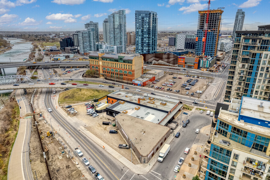 316 3 St SE, Calgary, AB for lease - Aerial - Image 3 of 7