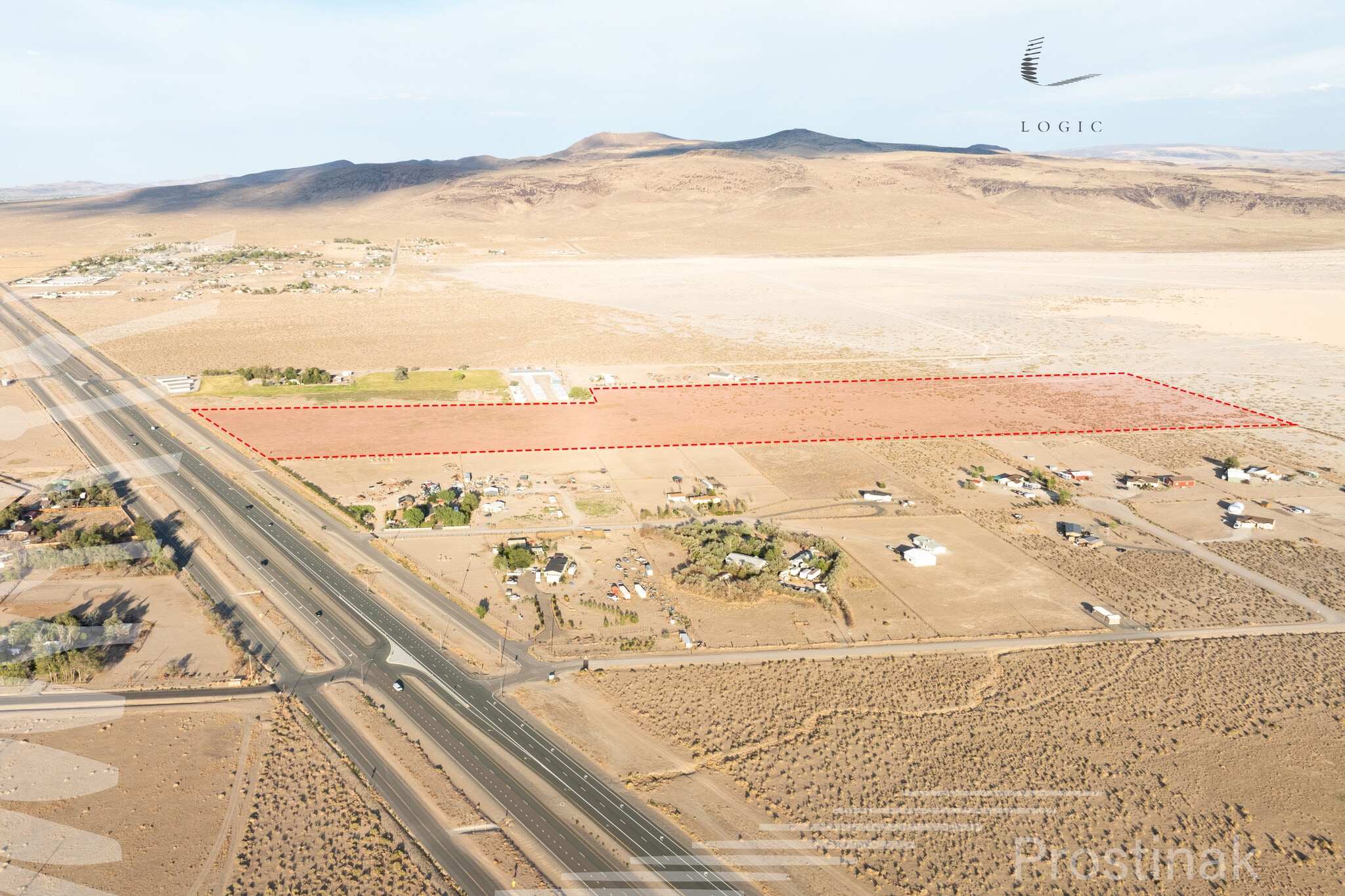 9625 W Hwy 50, Stagecoach, NV for sale Aerial- Image 1 of 5